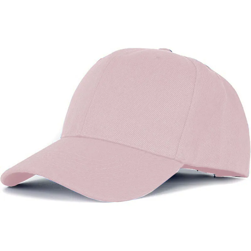 Low cut cotton baseball cap unstructured flat cap for men and women