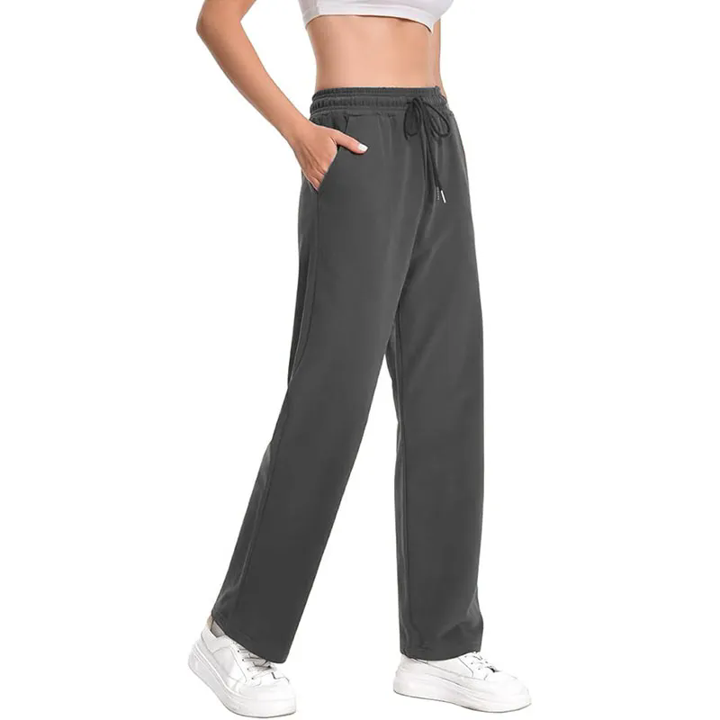 Women's Wide Leg Pants High Waist Pants with Pockets