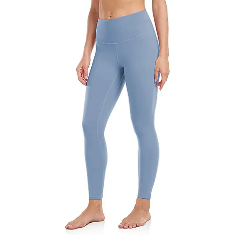 back waist Leggings for Women High Rise Tummy Control No See Through Workout Pant
