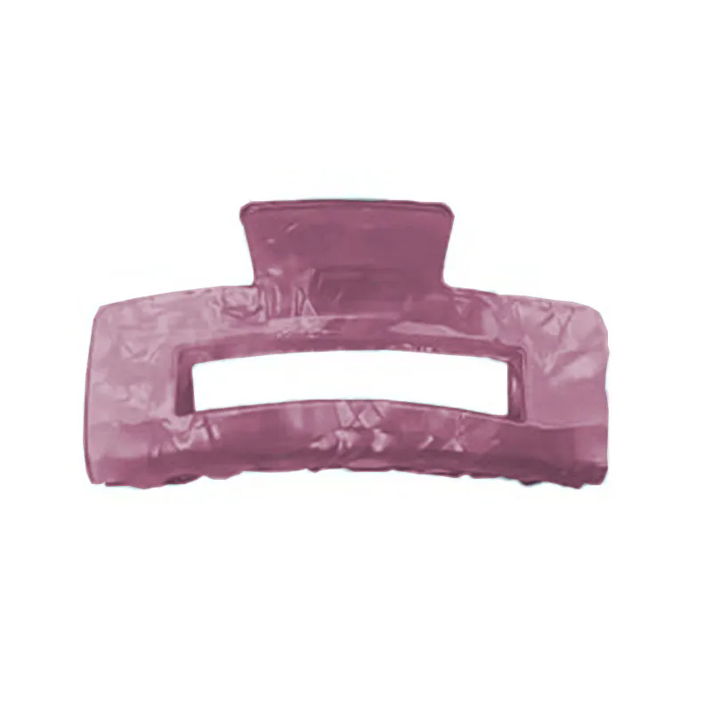 Women oversized anti slip square hair clip
