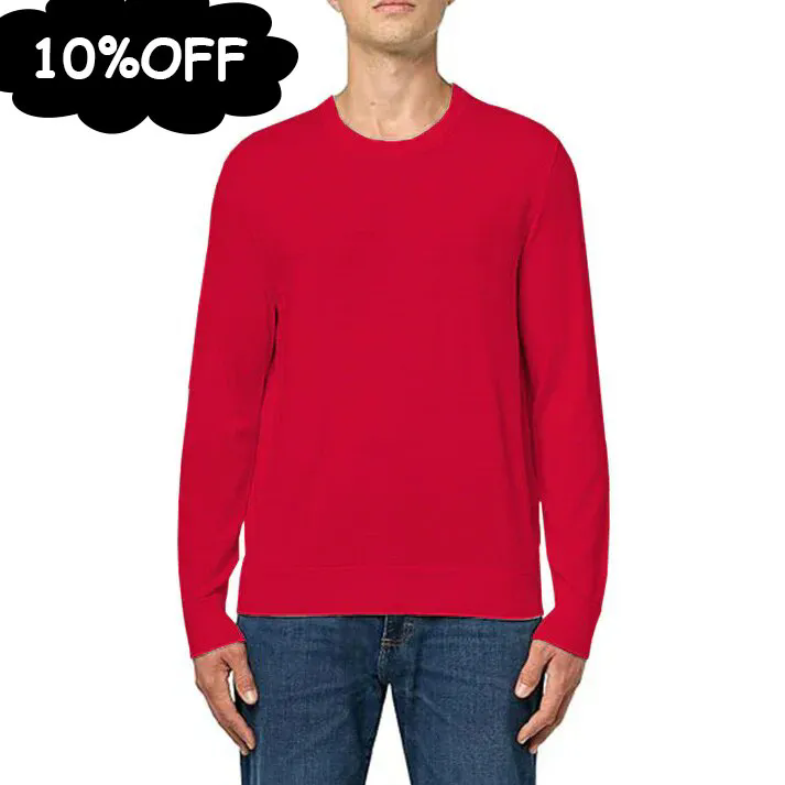 2025 Men Extra Fine Merino Wool Sweater