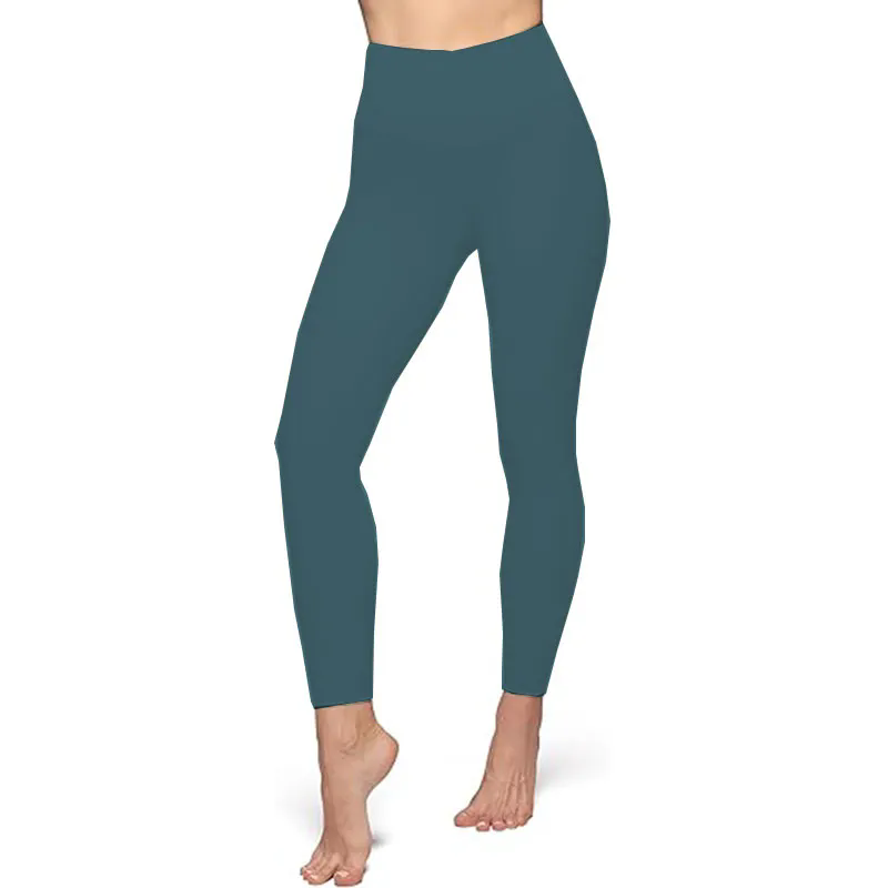Yoga Pants Women Squat Proof 4-Way Stretch Sport Gym Back Waist Legging