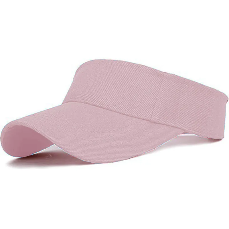 Adjustable Cotton Sun Protection Cap Tennis Golf Visor Hat