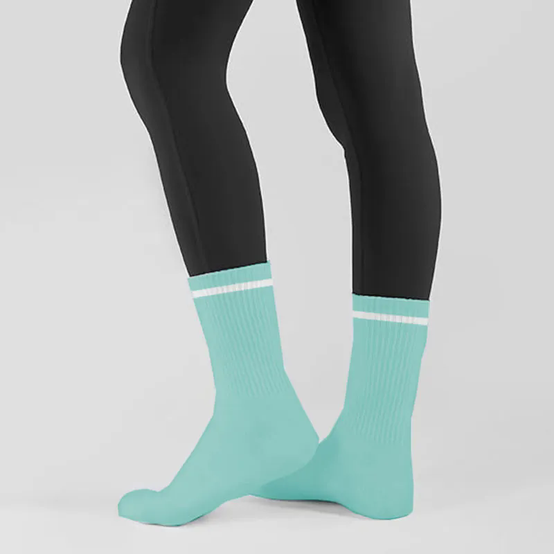 12 Color Womens Soft Moisture-wicking Socks Available