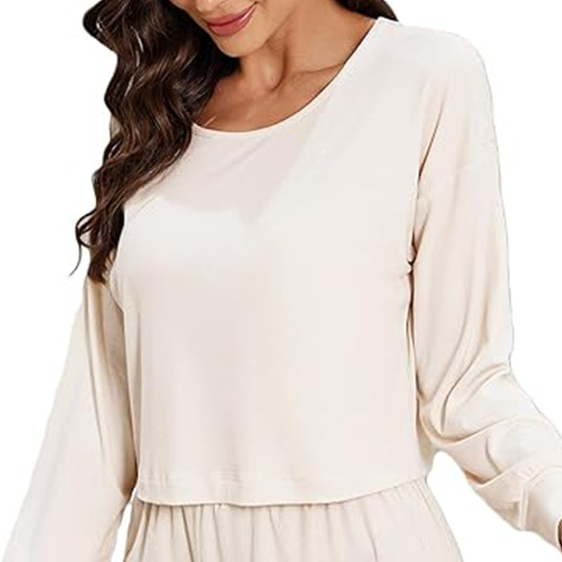 New Hoodie Women Long Sleeve Sweatshirts Fall Outfits