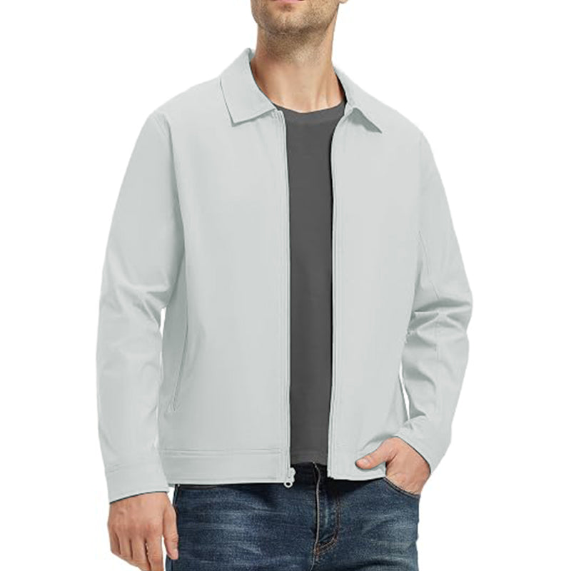 Men's lightweight jacket windbreaker, casual and fashionable with pockets