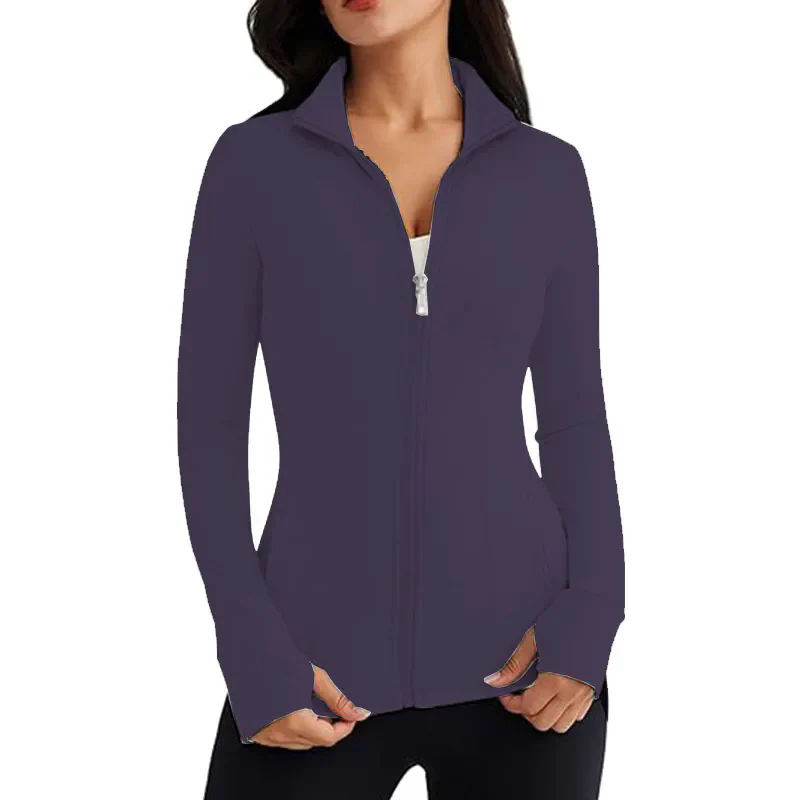 Women Running Jackets Athletic Workout Scrub Jacket