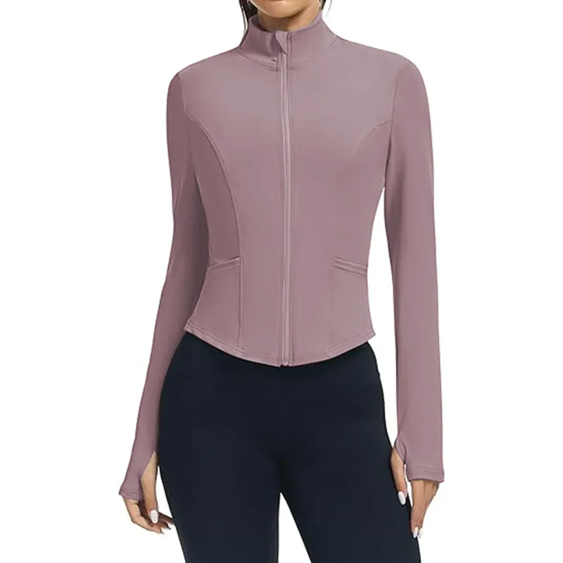 Women Womens Zip Up Gym Jacket