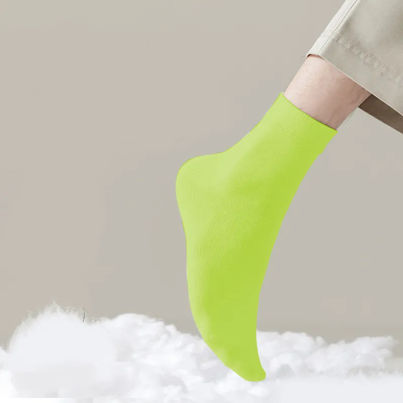 2 Pairs Ankle Socks for Women Non Slip Cotton Socks 