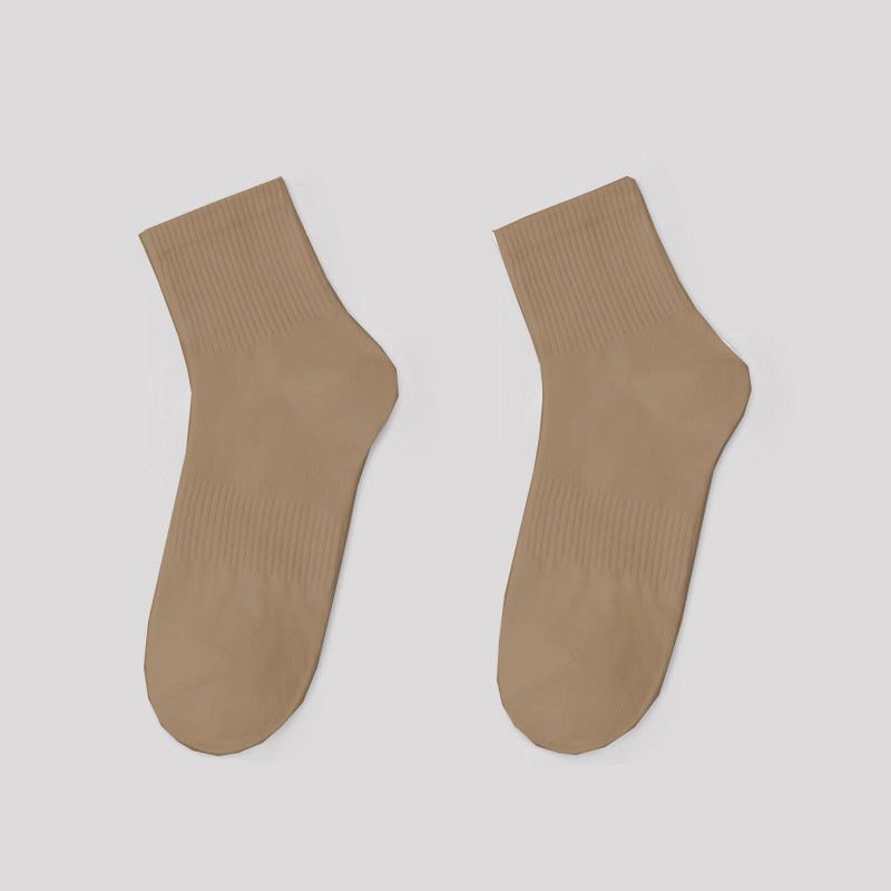 2025 Crew Socks for Women Cotton Socks Cute Casual Athletic Socks