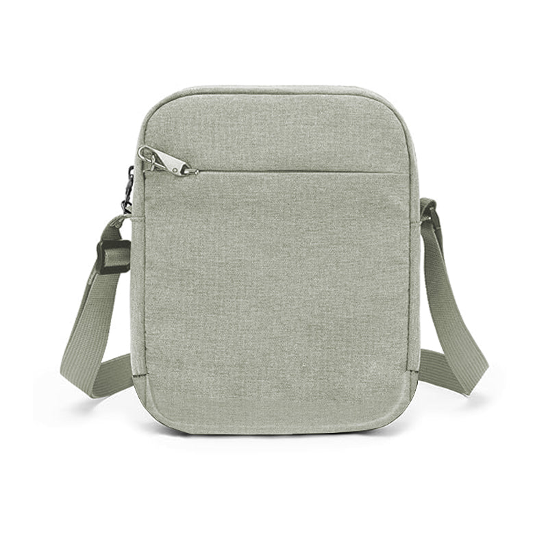 Unisex Adult Zip Durable Adjustable Crossbody Bag with Zipper Closure