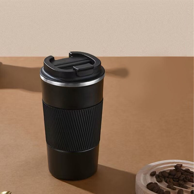 Insulation Stainless Steel Tumbler with Spill Resistant Flexible Straw
