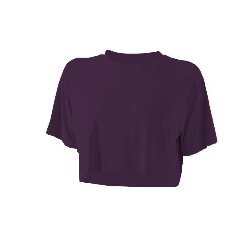 Women Tops Casual Basic T Shirts Loose Fit Crewneck Short Sleeve