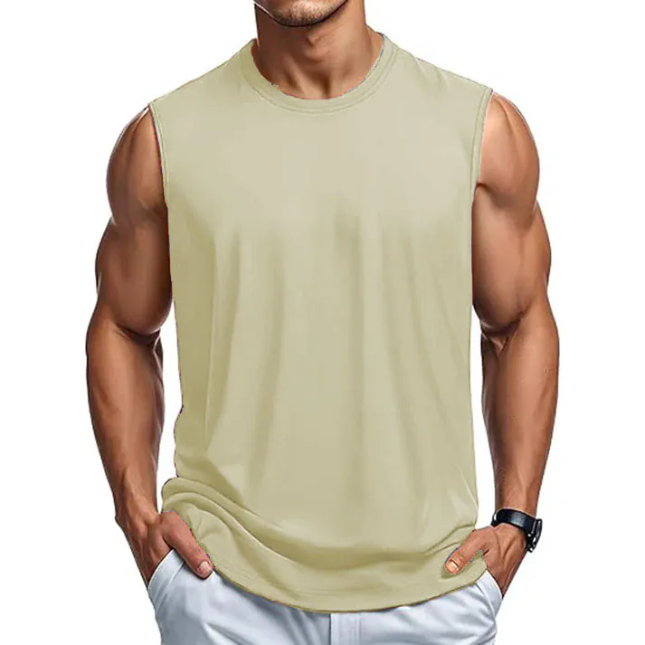 Men Compression Shirts Slimming Body Shaper Vest