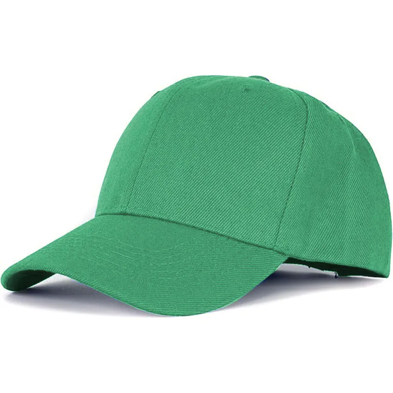 Low cut cotton baseball cap unstructured flat cap for men and women