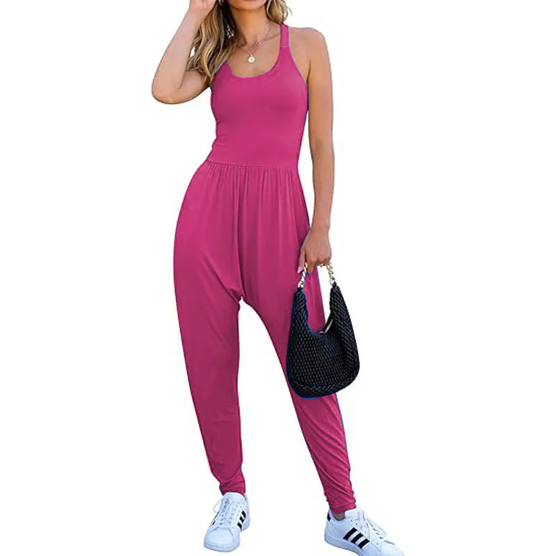 Women Jumpsuits Summer Sleeveless