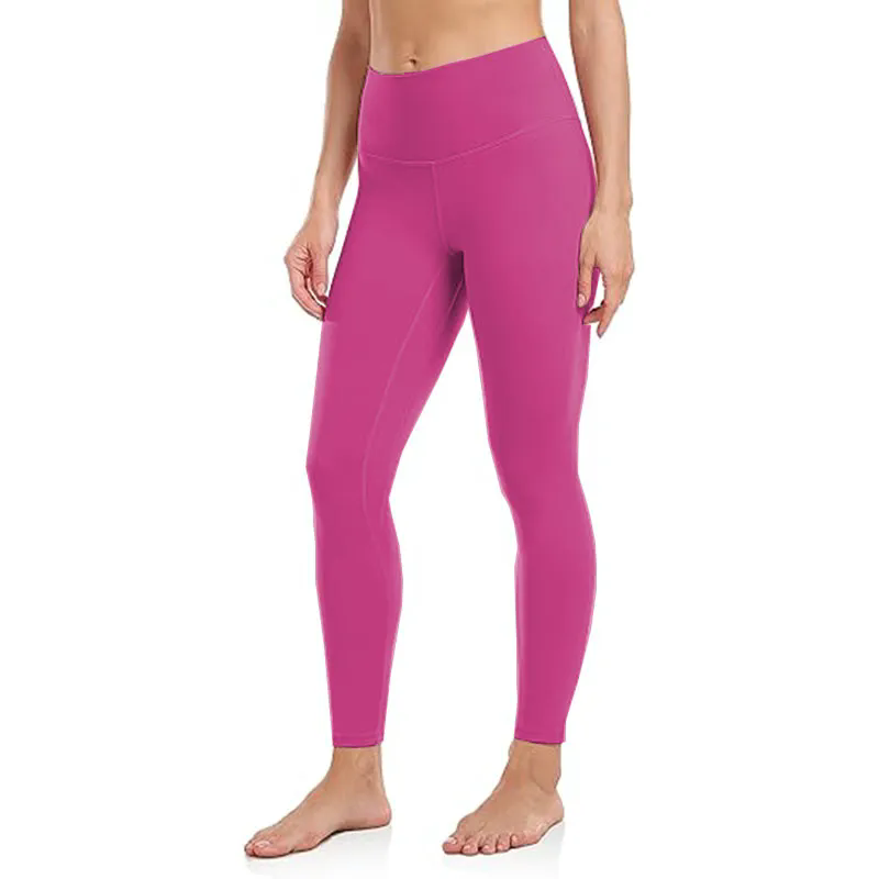 back waist Leggings for Women High Rise Tummy Control No See Through Workout Pant