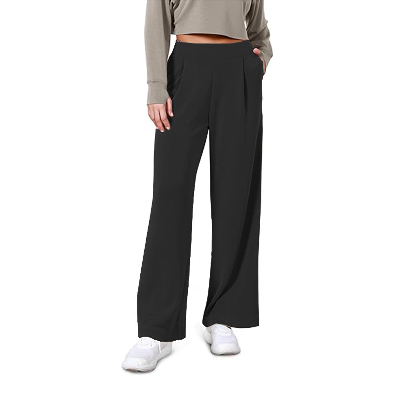 Pants for Women High Waist Casual Relaxed Pants with Pockets