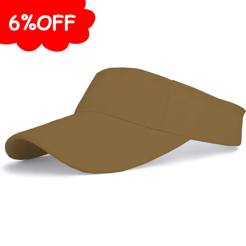 Adjustable Cotton Sun Protection Cap Hats Tennis Golf Visor Hat