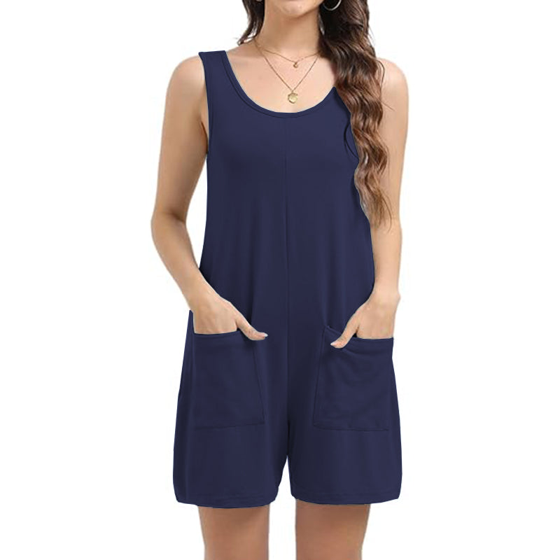 Women Spaghetti Strap Tennis with Shorts Dress