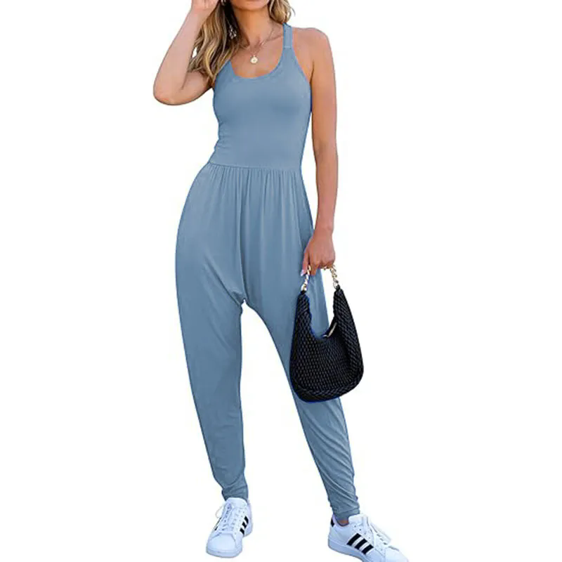 Women Jumpsuits Summer Sleeveless