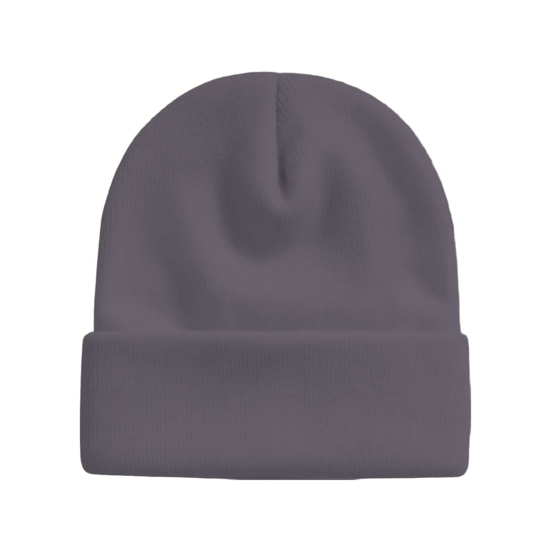Flanged plain weave skull knitted hat soft fisherman's hat winter hat