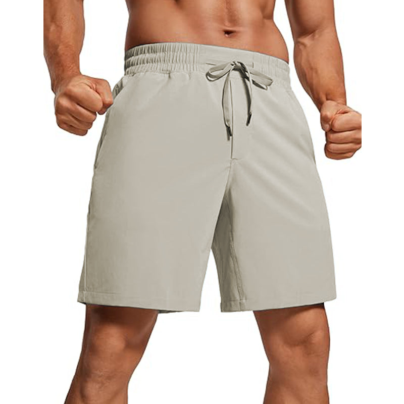 Men Shorts Woven Sport Shorts Moisture Wicking Athletic Shorts