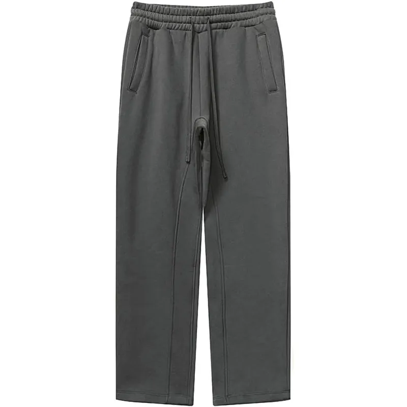 2 Color Mens Corduroy Joggers Pants Casual with Pockets