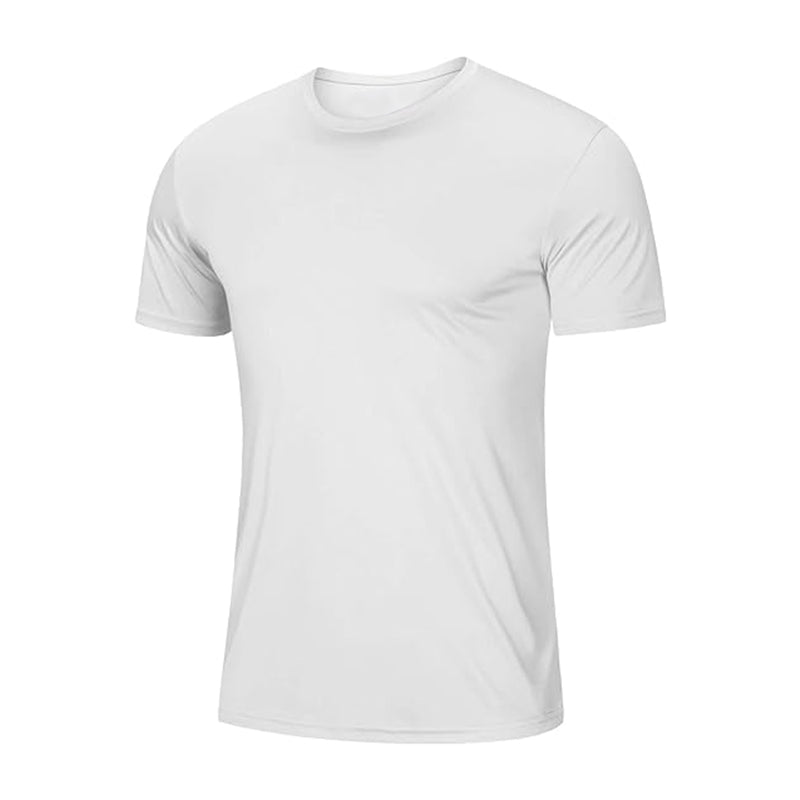 2026 Unisex round neck T-shirt short sleeved soft cotton polyester blend