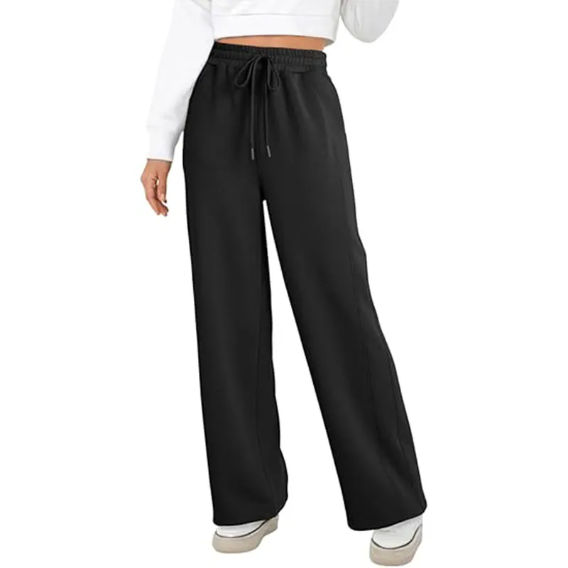 Women Casual Pants Straight Leg Waisted Stretch Pants