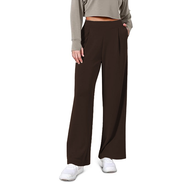 2025 Pants for Women High Waist Casual Relaxed Pants with Pockets