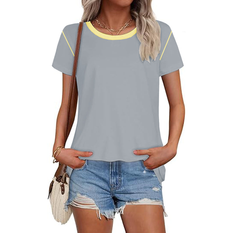 2025 Women Summer T Shirts Business Casual Dressy
