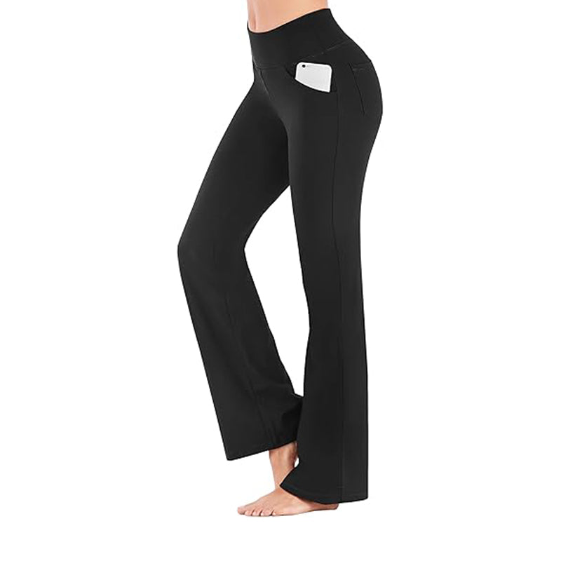 Yoga Pants with Pockets for Women Wide Leg Pants