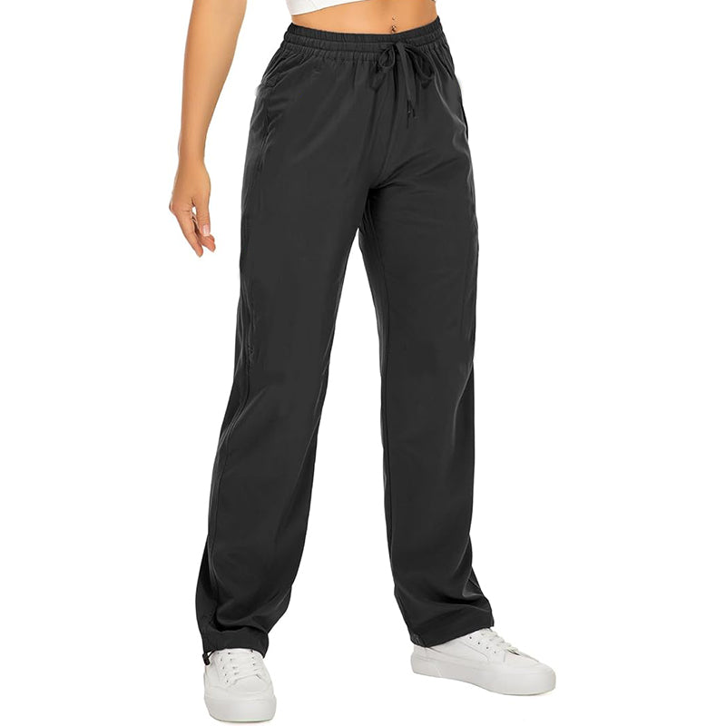 Women Drawstring Elastic Waist Baggy Pants