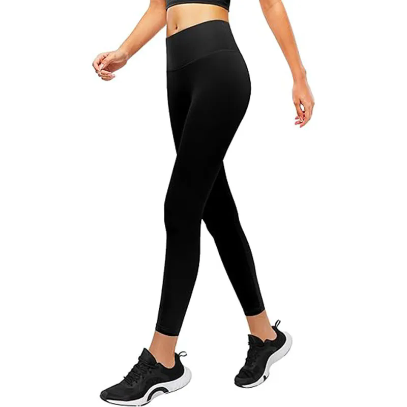 Women Fleece High Waist Yoga Pants Workout Running Yoga Leggings