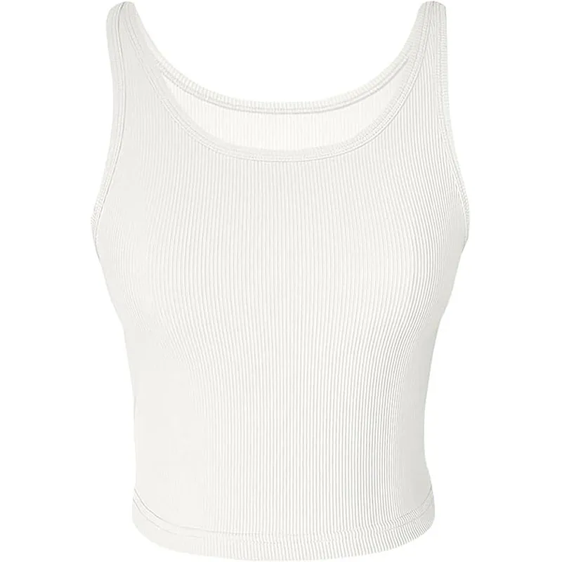 8 Colors Short Sleeve Sport Vest Women Loose Fit Plain Fitness Vest