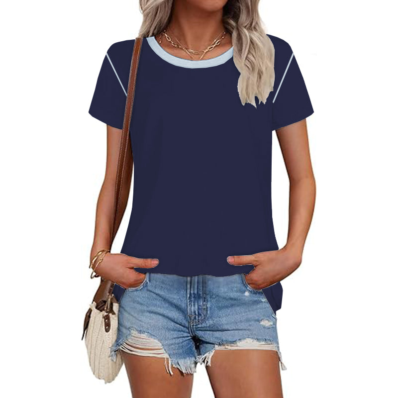 2025 Women Summer T Shirts Business Casual Dressy