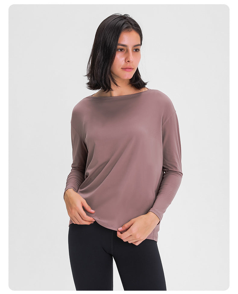 Womens Long Sleeve Casual Tops Loose Fall Trendy Outfits Winter Clothes