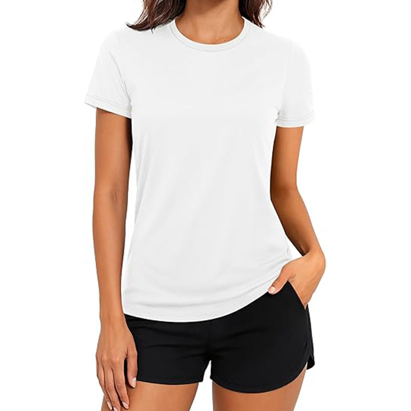 Yoga Pants with Pockets for Women Wide Leg Pants and Short sleeve