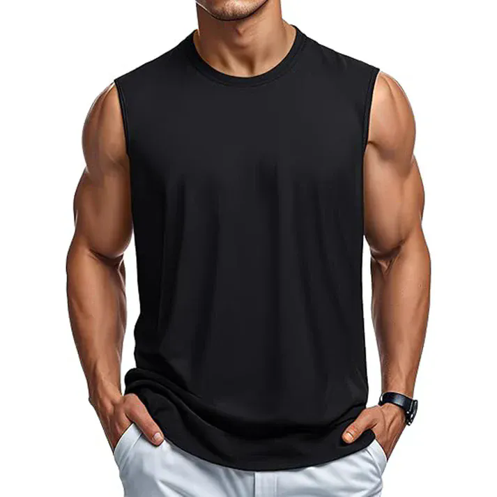 Men Compression Shirts Slimming Body Shaper Vest