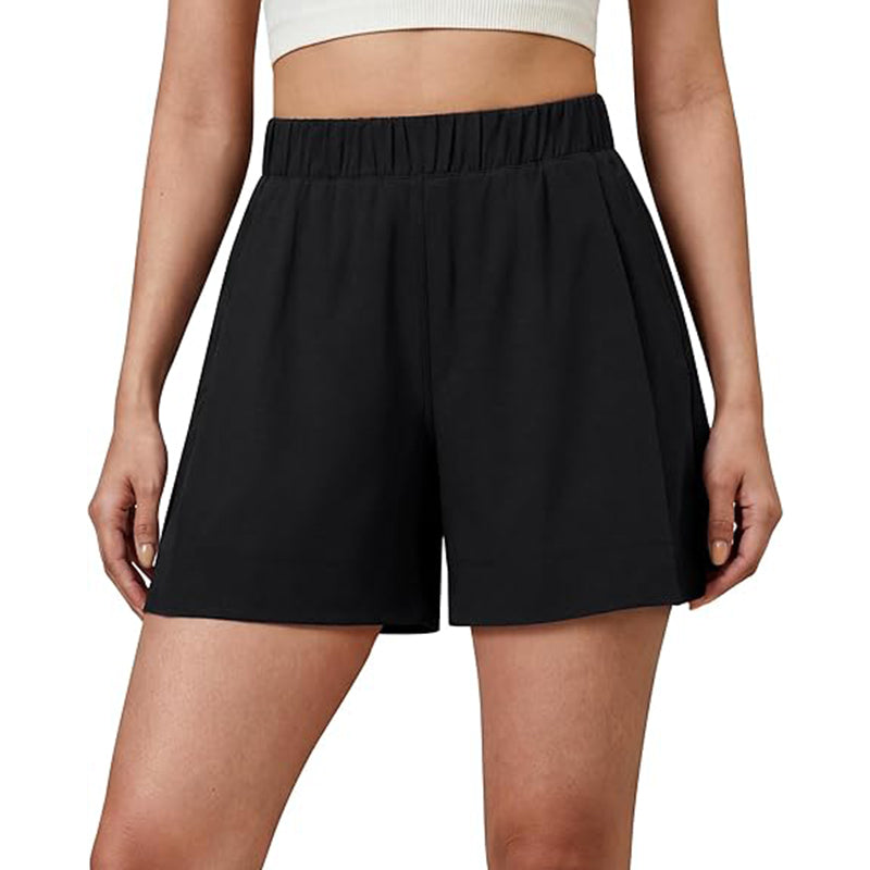 Women's casual shorts waterproof lightweight sports shorts with pockets