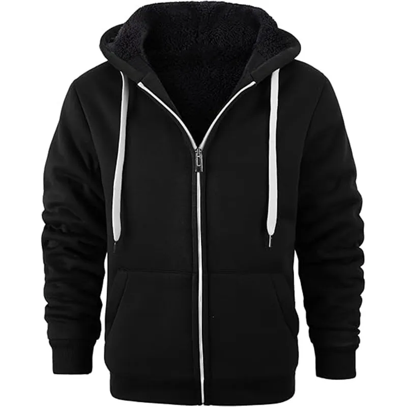 Men Hoodies Zip Up Sweatshirts