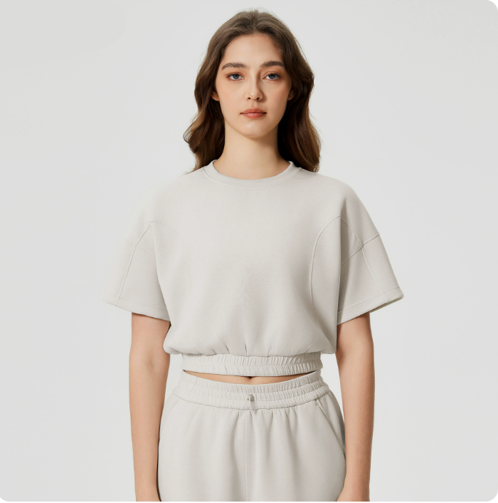 Women T-Shirts Cotton Short Sleeve Crew-Neck Tees Classic