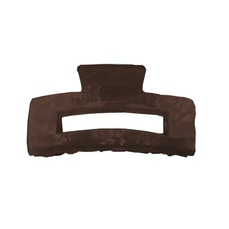 Women oversized anti slip square hair clip