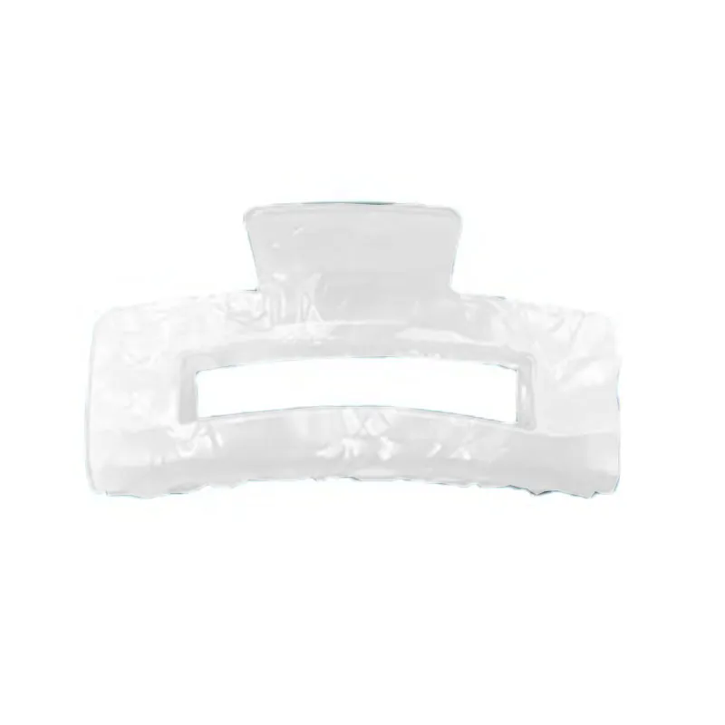 2025 Women oversized anti slip square hair clip 2PC