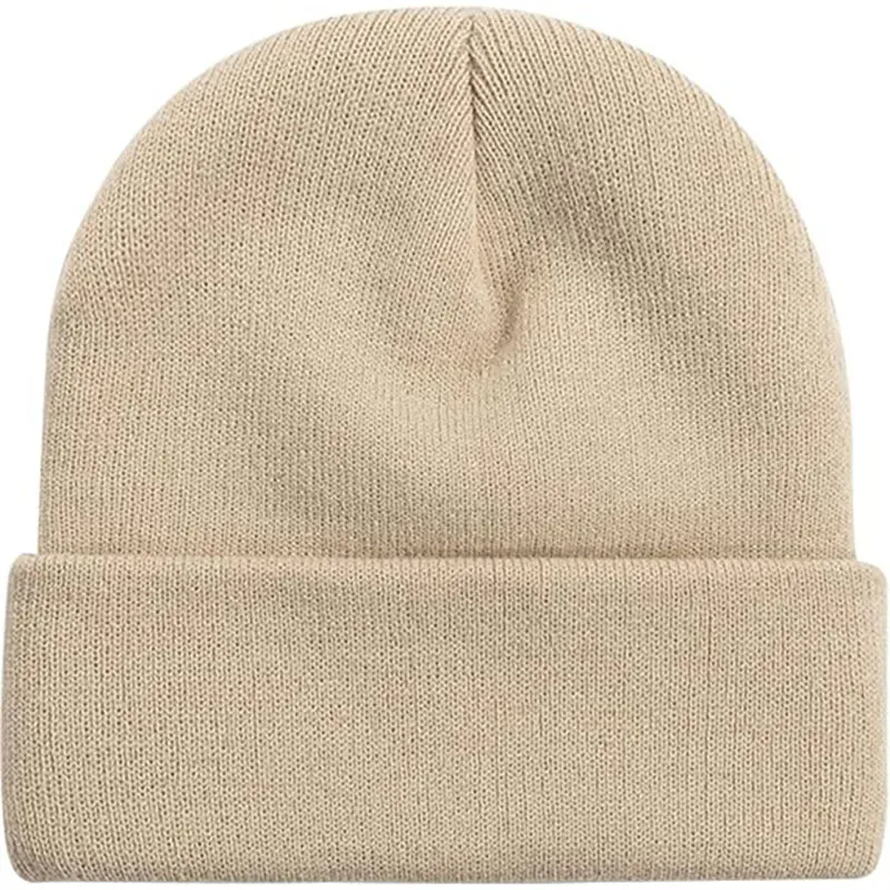 Hat Knit Winter Hats Slouchy Beanies Cuffed