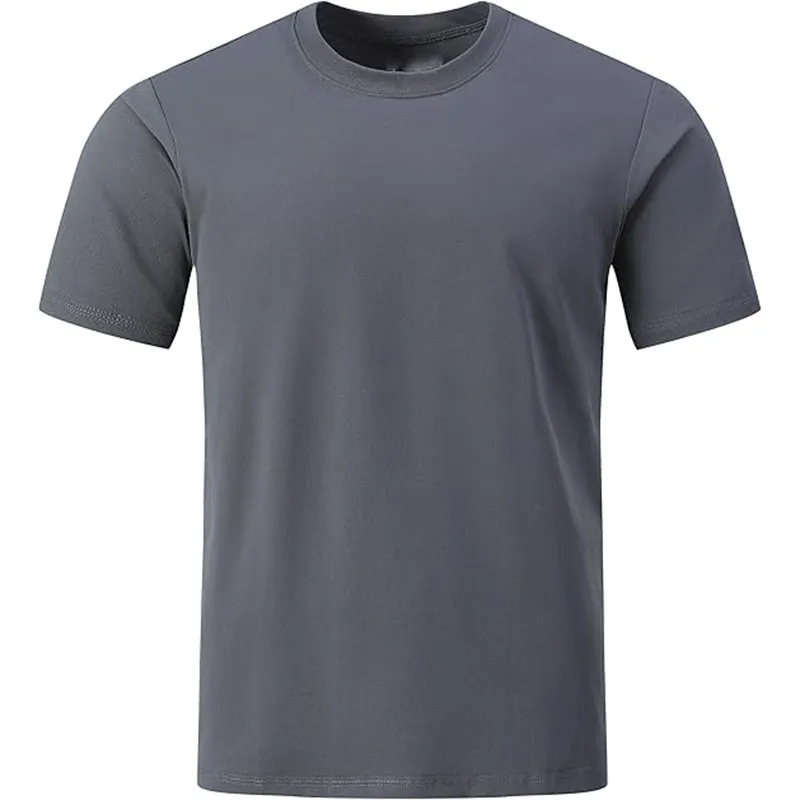 Men Moisture-Wicking T-Shirt Gym Training Outdoor Hiking Shirt