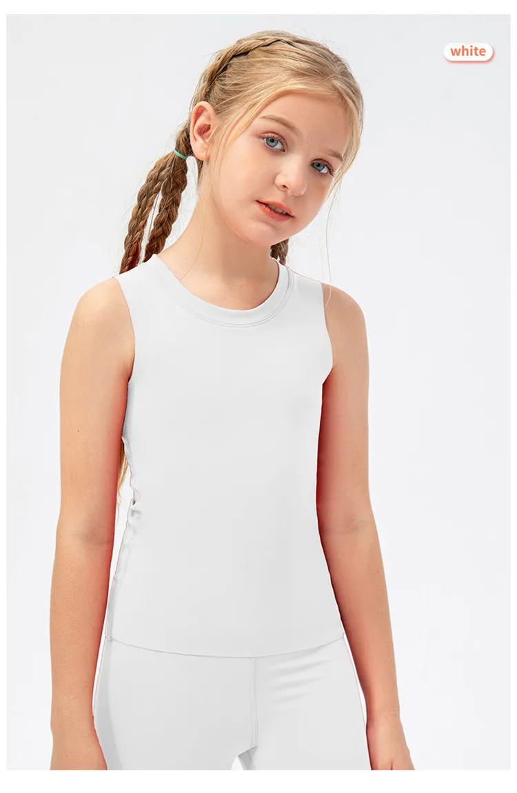 Girls Kid Cute Quick Dry Breathable Stretch Vest Kids Tank Top
