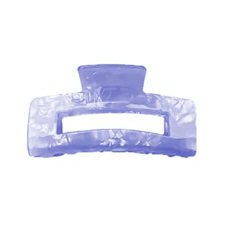 Women oversized anti slip square hair clip
