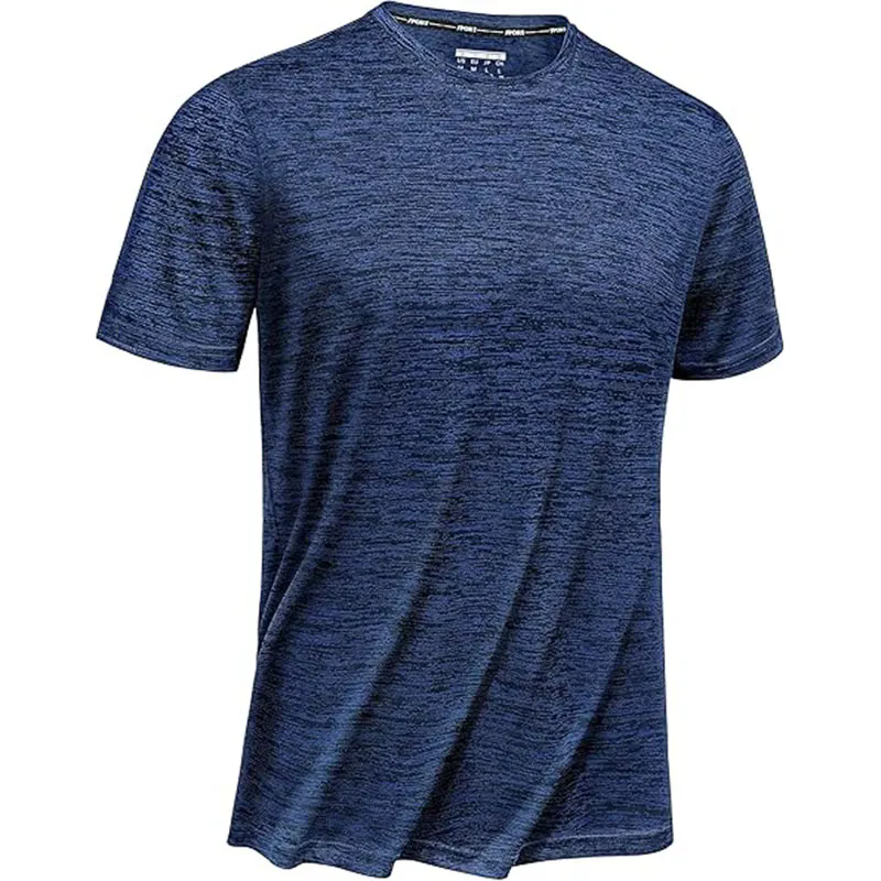 Men's Cotton Blend Short Sleeve Tees Moisture Wicking Odor Protection